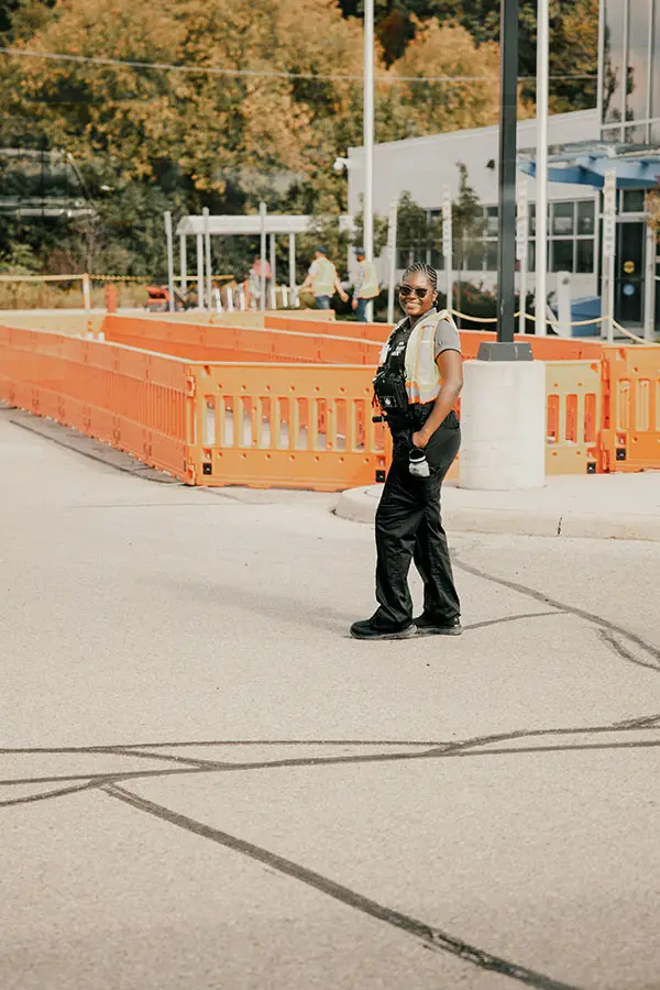 Security worker