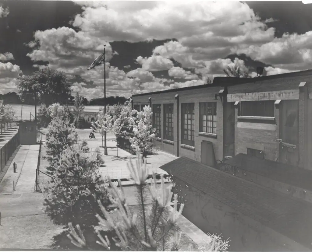 Photo of of old manufacturing building